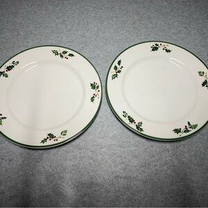 2 Christopher Radko Traditions Holiday Celebrations Christmas Dinner Pll…